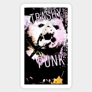 Trashy Punk - Pink Sticker